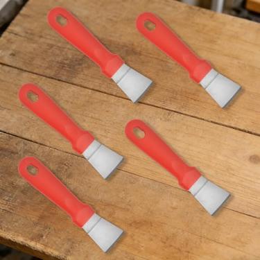 Imagem de 5 raspadores de cola, raspador de tinta, 13 x 3 cm