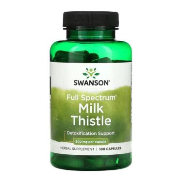 Imagem de Milk Thistle 500 Mg Full Spectrum (100 Vcapsules) - Swanson