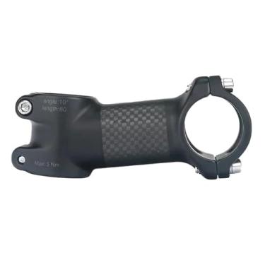 Imagem de Mesa de bicicleta em carbono fosco 10/17/25/35 graus, mesa para MTB 60/70/80/90/100mm, peças para ciclismo de potência(10 degrees-60mm)