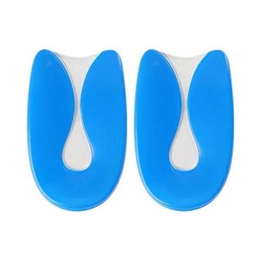 Imagem de Protetores De Calcanhar De Gel De Silicone Macio E Elástico, Palmilhas