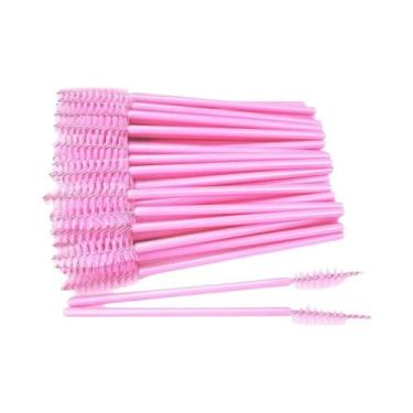 Imagem de Escovas Para Sobrancelhas E Cílios Em Lote, Aplicadores De Máscara, 50