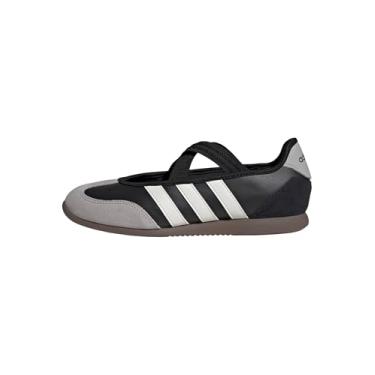 Imagem de adidas Tênis feminino Barreda Mary Jane, Preto/Branco/Goma, 39