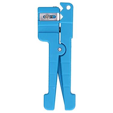 Imagem de Hyuduo Descascador de Cabos Com 3 Lâminas Retas e 1 Palheta de para Cabos de 3,2-5,6 Mm, Ferramenta Ergonômica de Decapagem de Fios Coaxiais de Fibra óptica para Eletricistas e Técnicos