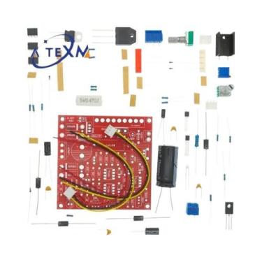 Imagem de Fonte De Alimentação DC Ajustável 0-30V 2mA-3A Kit DIY Regulador De Te