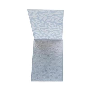 Imagem de Pasta De Papel Texturizado 3D Com Fundo De Flores Para Produção De Car