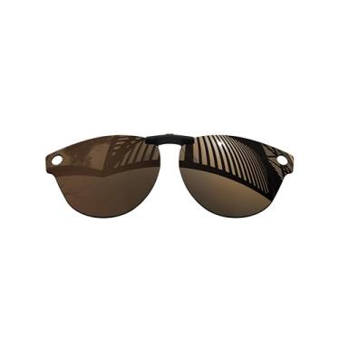 Imagem de MYCOURAG Lentes polarizadas com proteção UV para óculos de sol Ray-Ban Meta Skyler RW4010 e RW4014 52 – Marrom terra, polarizado
