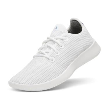 Imagem de Allbirds Tênis masculino Tree Runner, uso diário, lavável na máquina, feito com materiais naturais, Nevasca, Hanami Night (Blizzard), 40