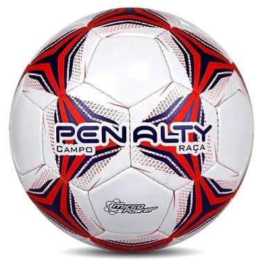 Imagem de Bola De Futebol Campo Penalty Raça XXI Tamanho:Único;Cor:Branco+Vermelho
