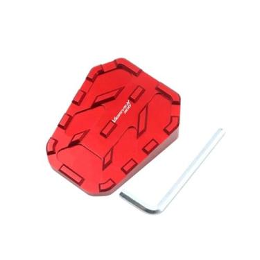Imagem de Anti-derrapante Para Z900 Z900RS VERSYS650 VERSYSX300 Z 900 900RS VERSYS 650 X300 Pedal de freio antiderrapante(Red b)