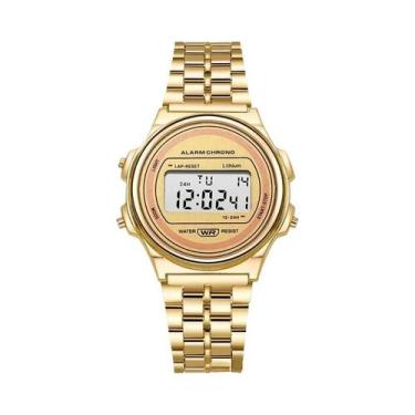 Imagem de Relógio Digital Esportivo Unissex F91W Não Impermeável Com Pulseira De