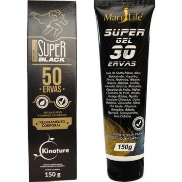 Imagem de Kit Pomada Massageadora 50 Ervas + Super Gel 30 Ervas 150g - Bio Insti