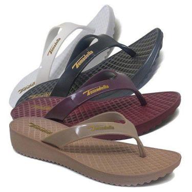 Imagem de Kit 4 Chinelo Dedo Ortopédico Esporão Anti-stress Feminino - Tomadella