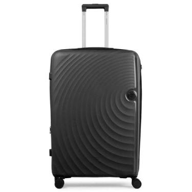 Imagem de Mala Pequena 10kg Polipropileno 4 Rodas Cartagena Preta - Bagaggio, P,