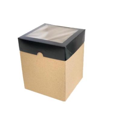 Imagem de 20 Caixas Para Panetone 500g 15x15x18cm - Kaiambá Artefatos de Papéis 