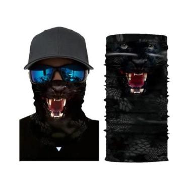 Imagem de Bandana Mágica Sem Costura Monkey Shark, Protetor De Pescoço, Tubo Pro