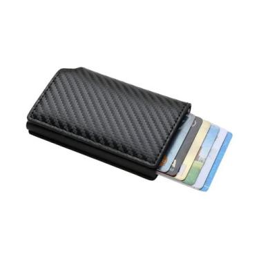 Imagem de Porta-cartões De Crédito RFID Unissex, Fino, Inteligente E Minimalista