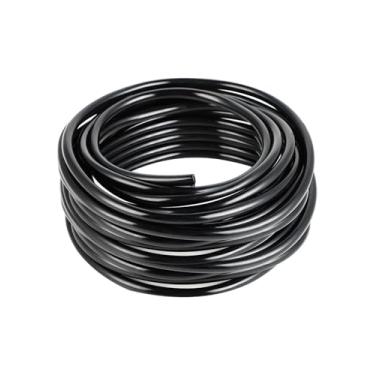 Imagem de Mangueira de linha de sistema de irrigação por gotejamento de 5/40.6 cm: tubo principal tubo de mangueira de linha de distribuição para irrigação de jardim para plantas de interior, canteiros de