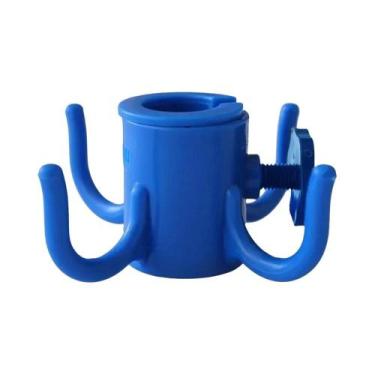 Imagem de Gancho De Plástico Com 4 Pontas Para Guarda-Sol De Praia, Ideal Para T