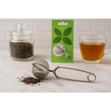 Imagem de Bule de Vidro 750ml Chaleira com Infusor Inox para Chá Premium Resiste