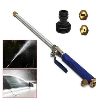 Imagem de Esguicho lava Jato Alta Pressão Carro Mangueira Água Casa Jardim Limpe