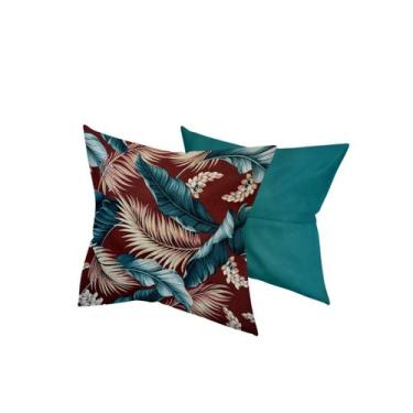 Imagem de Kit 2 Capas para Almofadas 45x45cm Decorativas Luxo Sala Quarto Sofá -