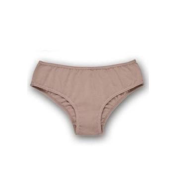 Imagem de Calcinha Boneca Cotton DeMillus 50037 Teen, Bege rosado, 10