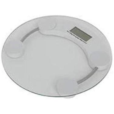 Imagem de Balança Redonda Digital Banheiro Vidro 180Kg - Oren