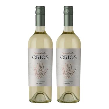 Imagem de Kit 2 Vinhos Crios Torrontés Branco Argentina 750ml
