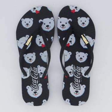 Imagem de Chinelo Coca Cola Cool Bear Feminino-Feminino