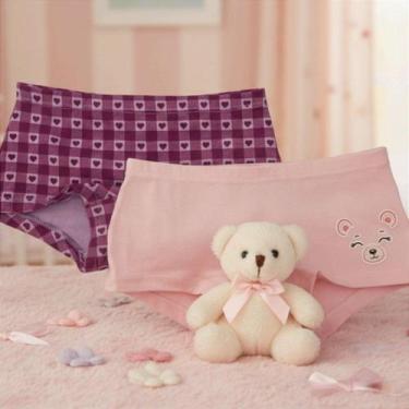 Imagem de Kit 6 Calcinhas Boxer Infantil - Conforto e Estilo para sua Princesinh