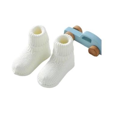 Imagem de Sapatos Infantis De Sola Macia Para Bebês Recém-nascidos, Vermelho E V