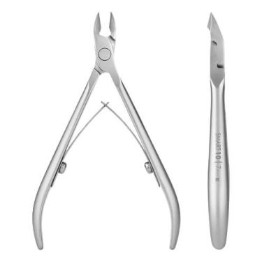 Imagem de Alicate Cuticula Aço Inox Cirúrgico Afiado Staleks NS-10-7