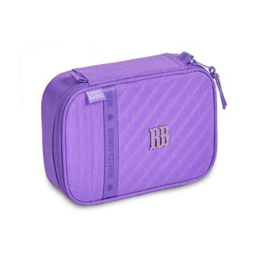 Imagem de Estojo Box Rebecca Bonbon Juvenil 100 Pens Escolar Meninas