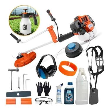 Imagem de Roçadeira Gasolina 143rst 2,1hp 41.5cc Husqvarna e Kit brindes exclusi