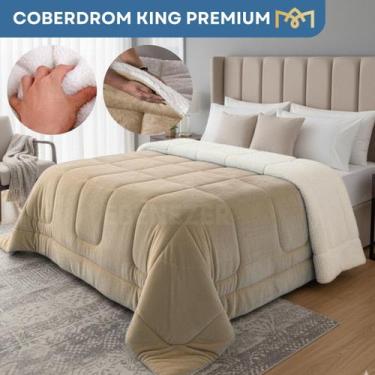 Imagem de Coberdrom King Dupla Face Sherpa Premium Confortável Extra Macio - Ebe