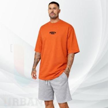 Imagem de Camiseta Oversized estampa Growth over 100 Algodão Premium Streetwear Masculina Feminina Moda Urbana-Unissex