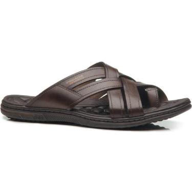 Imagem de CHINELO PEGADA EM COURO REF 133305 MASCULINO-Masculino