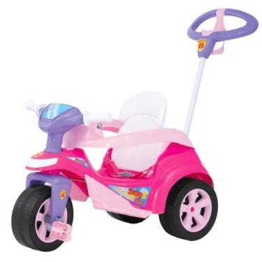 Imagem de Triciclo Infantil Passeio E Pedal Menina Trike Evolution - Biemme