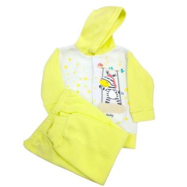 Imagem de Conjunto Inverno Para Bebê Com Capuz Em Soft Infantil Estampa Sortida 