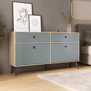 Imagem de Cômoda com Sapateira Dupla e Duas Gavetas - REGALE MÓVEIS