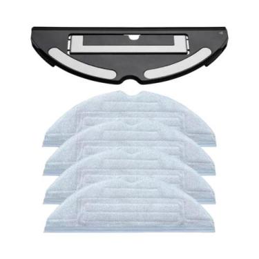 Imagem de Aspirador De Pó Elétrico Roborock S7 Com Tanque De Água, Mop, Suporte 