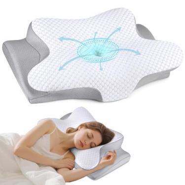 Imagem de Travesseiro Cervical Bespillow de Espuma Viscoelástica Ergonômico