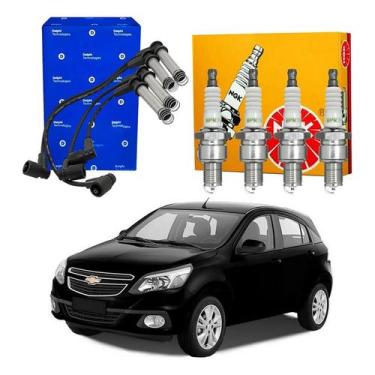 Imagem de Kit Vela Cabo Ngk Agile 1.4 2014 - Axios