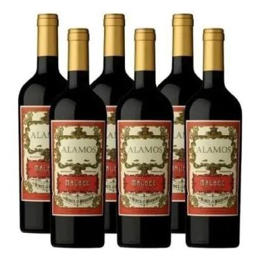 Imagem de Vinho Tinto Argentino - Alamos Malbec - 6 unidades