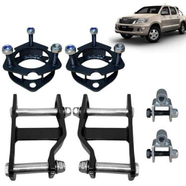 Imagem de Kit Lift Completo Hilux 2005/... 2 Polegadas Aço Reforçado - Borfix