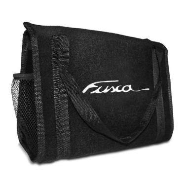 Imagem de Bolsa Organizadora Porta Malas Fusca 1959 a 1969 Carpete Preto - ZP Au