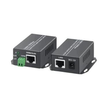 Imagem de Extensor Ethernet De Par Trançado RJ45, Conversor Amplificador De Rede