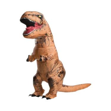 Imagem de Fantasia Inflável De Dinossauro T-rex Para Crianças E Adultos, Traje D