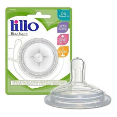 Imagem de Bico Para Mamadeira Lillo Silicone Redondo Super Evolution