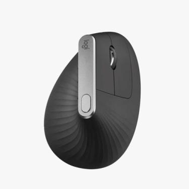 Imagem de Mouse sem fio logitech mx vertical grafite 910-005449, Preto